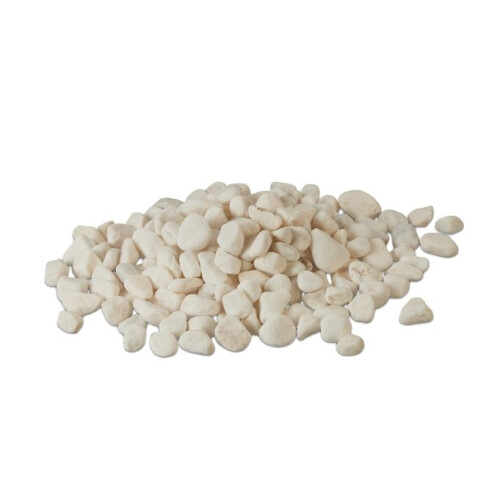 Gravier de marbre blanc 15-25 mm
