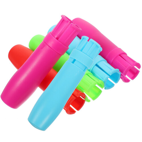 18Pcs Protective PP Chalk Holders for School Teachers and Home Use