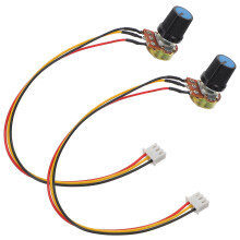 2St Variabele Weerstand Met Connectorkabel Voor Gitaaronderdelen