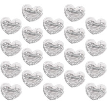 60Pcs Adorable Picture Clips Metal and ABS DIY Photo Hanging Clips