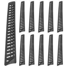 50Pcs Household Black Chef Cutter Protective Sleeve Bread Cutter Cover