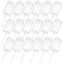 40Pcs Clear PP Push-Up Cake Containers Ideal for Cake Decoration
