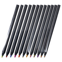 60Pcs Black Wooden Coloring Pencils for Artists Students DIY Drawing