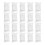 2Packs Compressed Makeup Remover Pads White Face Cleansing Non-Woven 1