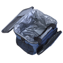 Bolsa térmica para almuerzo de gran capacidad, azul marino
