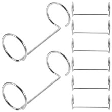 40Stk Metall Menühalter Binder Ring Sicher Für Buch Poster