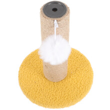 4Stk Wiederverwendbarer Katzenspielkratzbaum Aus Und Platten Gelb