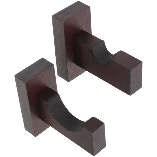 5Paires Supports De Batte En Bois Multifonction Décoratifs