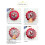 3D Wind Spinner Redbird 12 Polegadas Jardim Corte a Laser Pendurado Wind Spinners Metal Kinetic Yard Art Deco DecoraçãO Interna/Externa 5