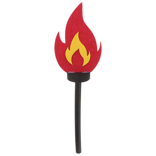 2Pièces Torches Jouets Légers Pour Enfants Décorations Multicolores