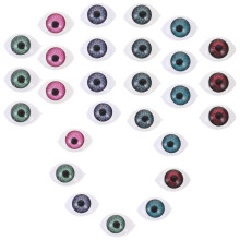 180Stk Vielseitige Acryl Halloween Augen Für Kostüm Und Bastelspaß