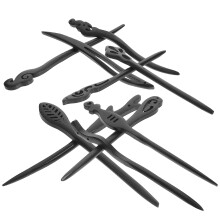 20Pcs Wooden Hair Chopsticks for Women Assorted Color Hair Bun Stick