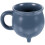 2Pcs Grey Ceramic Cauldron Mug Cup for Home Use and Halloween Decor 1