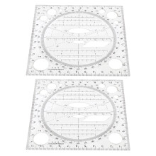 10Pcs Plastic Planner Stencils Multi-Color Drawing Tools for Students