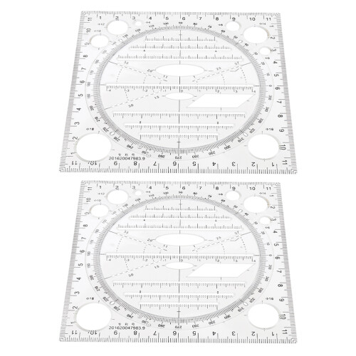 10Pcs Plastic Planner Stencils Multi-Color Drawing Tools for Students