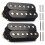 2st Elgitarr Pickuper Set 5 Dubbelspolar Humbucker Elgitarr Pickup Hals + Bro Pickup 3