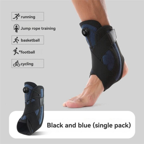 1PCS Adjustable Ankle Support Protector Ankle Support Protector Foot Joint Protection Sleeve Sprain Recovery Protector B