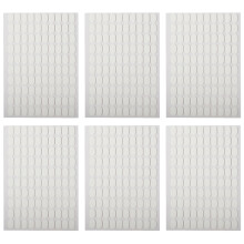 Stickers Double-Face Pour Nail Art Supports D'ongles Blancs