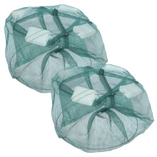 4Pièces À Écrevisses Portable Nylon Vert Durable Usage Extérieur