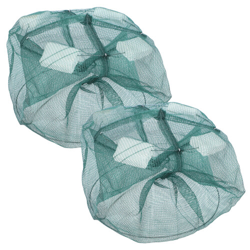 4Pièces À Écrevisses Portable Nylon Vert Durable Usage Extérieur