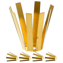 50Pcs Golden Brass Golf Shaft Shims Adapter for Golf Tools