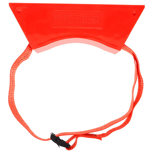 2Pièces Support Mural Rouge Pour Réservoir Durable En PP
