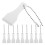 10Pcs Lightweight Plastic Ticket Tool for and Labels 1