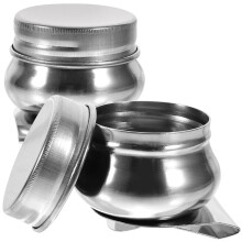 10Pcs Durable Stainless Steel Oil Painting Palette Cups for Artists