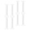 32Pcs Strong Wear-Resistant Vertical Blind Replacement Valance Clips 1