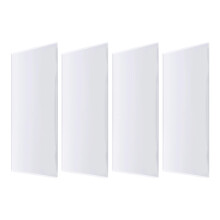 12Pcs DIY Acrylic Sheets Transparent Board for Crafting Picture Frames