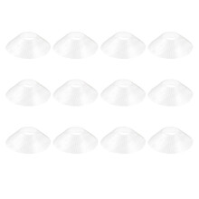 36Pcs Kitchen Ventilator Filter Net White Iron Alloy for Cooker Hood