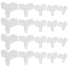 500Pcs Clear Hook Caps for Fishing Durable Plastic Treble Hook Guards