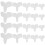 500Pcs Clear Hook Caps for Fishing Durable Plastic Treble Hook Guards 1