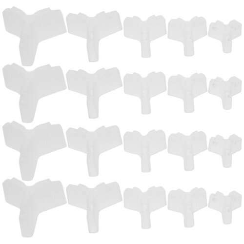 500Pcs Clear Hook Caps for Fishing Durable Plastic Treble Hook Guards