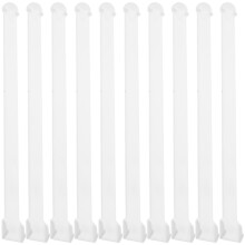 200Pcs Plastic Vertical Blinds Locating Plates Home Curtain Connector