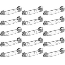 2000Pcs Heavy Duty Silver Safety Pins for Brooch Making Crafts
