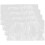 12Pcs Transparent Book Protection Covers for Textbooks Plastic 1