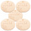 25Pièces Plaque Bois Bébé Beige Simple Usage Décor 1