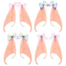 12Paare Komfortable Latex Feenohr Schmetterling Cosplay
