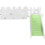 2Pcs Hamster Play Platform PVC Cage Decor with Ladder for Small Pets 1