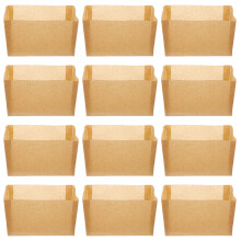 250Pcs Beige Paper Bread Cups Toast Liners for Baking Needs