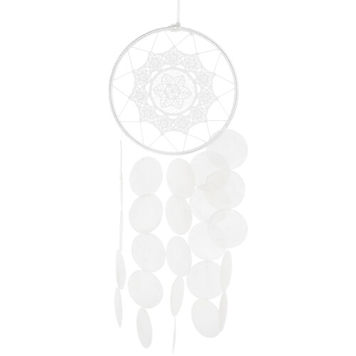 3Pcs Compact White Dream Catcher Kit for Home Wall and Balcony Decor