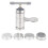 Stainless Steel Noodle Press Machine Vegetable Fruit Juicer Kitchen 1