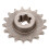 2Pcs Motorcycle Sprocket Replacement Steel Front Chain Coffee Color 1