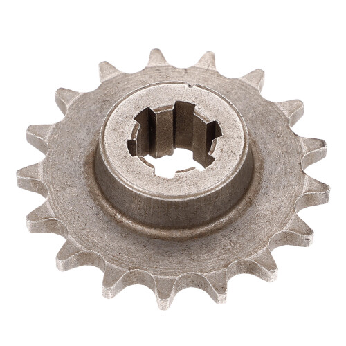 2Pcs Motorcycle Sprocket Replacement Steel Front Chain Coffee Color