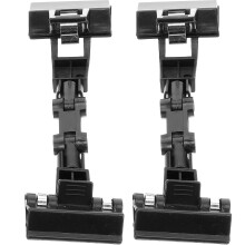 10Pcs Black Adjustable Store Sign Holders Double Sided Price Tag Clips