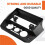 9 Inch Car Frame Fascia Adapter for   2018+ Android Radio Dash Fitting Panel Kit LHD 1