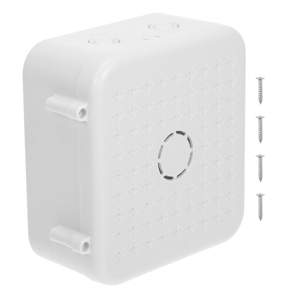 2Pcs White Outdoor Junction Box Weatherproof Electrical Enclosure 3643339732647