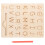 4Sets Traceren Bord Khaki Voor Kleuters Leren 1