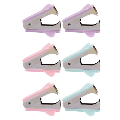 18Pcs Compact Stapler Remover Labor Saving Office Staple Removal Tool